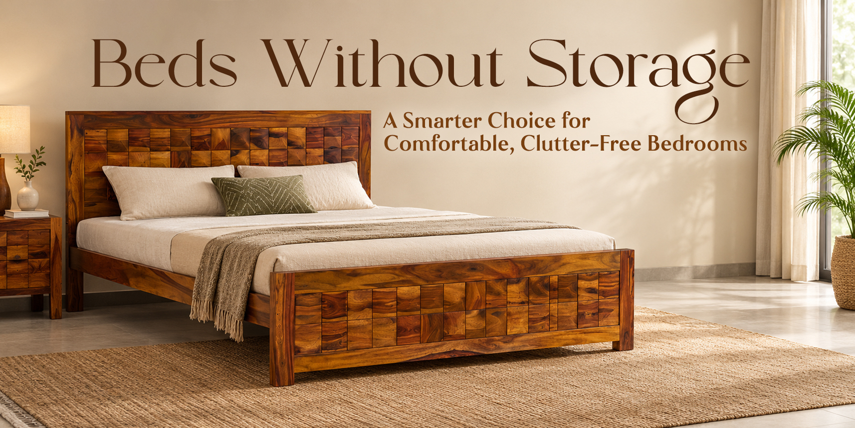 Beds Without Storage: A Smarter Choice for Comfortable, Clutter-Free Bedrooms
